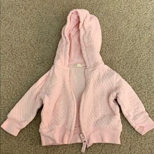Burt’s Bees Baby zip up sweatshirt 0-3 m